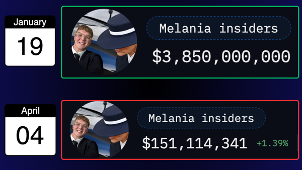 How to be a millionaire (starting from Billions) with Hayden Davis and $MELANIA